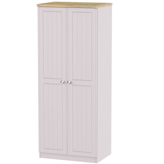Venice Tall Double Hanging Wardrobe